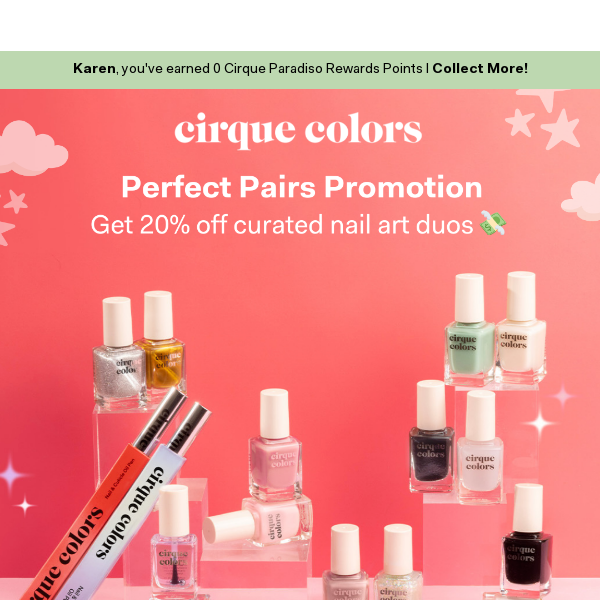 Perfect Pairs Promotion starts now!