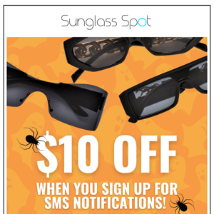 OPEN for a $10 coupon! 🕶 😳