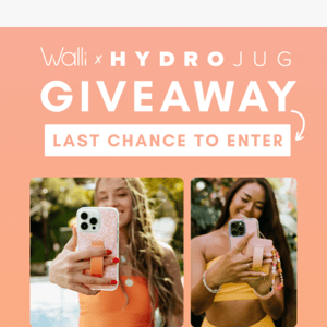 Last Chance to Enter Our GIVEAWAY 🚨