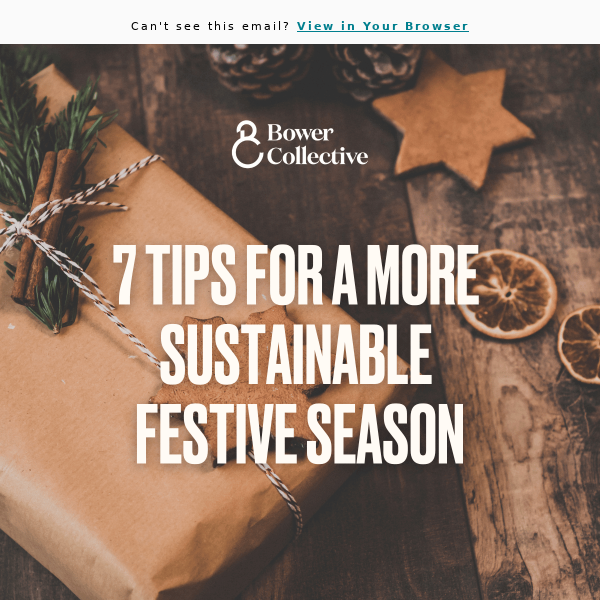 7 tips for a sustainable festive season