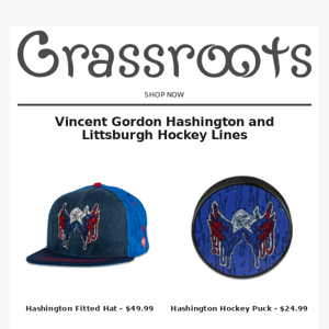 New Vincent Gordon Hockey Lines Out NOW!!!