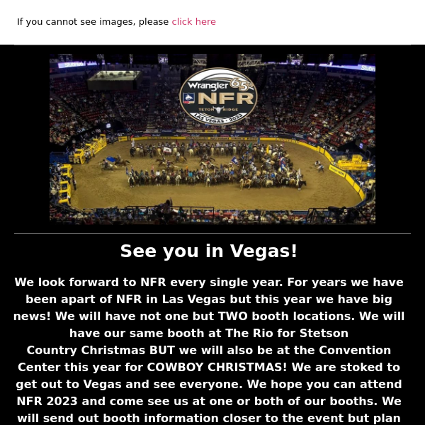 See you in Vegas for NFR!
