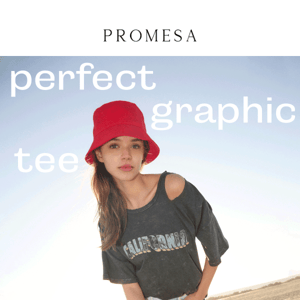 Find your perfect graphic tee, no matter your style!