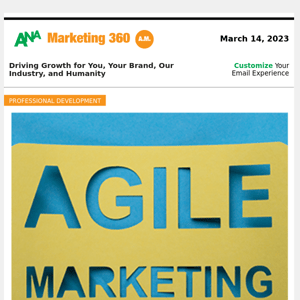 Agile Marketing for Marketers