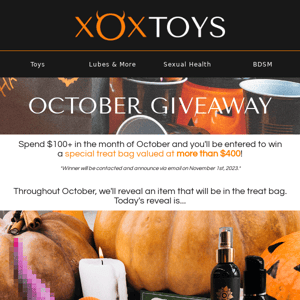 🎃October Giveaway: 6th reveal🎃