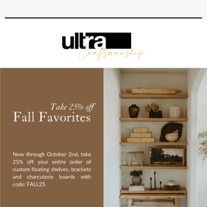 🏷️Save with our Fall sale!🍁