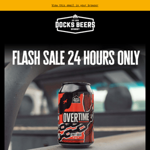 20% off Overtime- only £1.76 a can 🤯