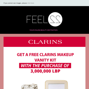 Get A Gift From Clarins  💖🥰