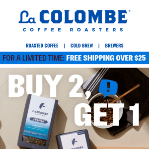 Buy 2, Get 1 FREE Roasted Coffee‼️‼️