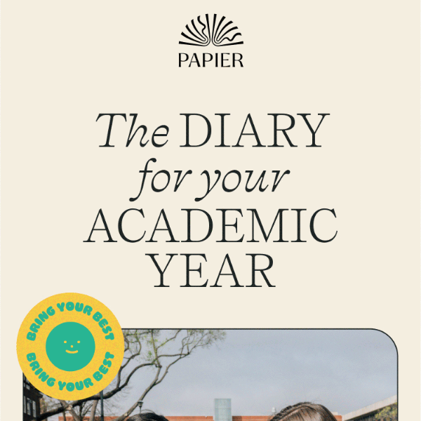 NEW: Your academic diary, upgraded