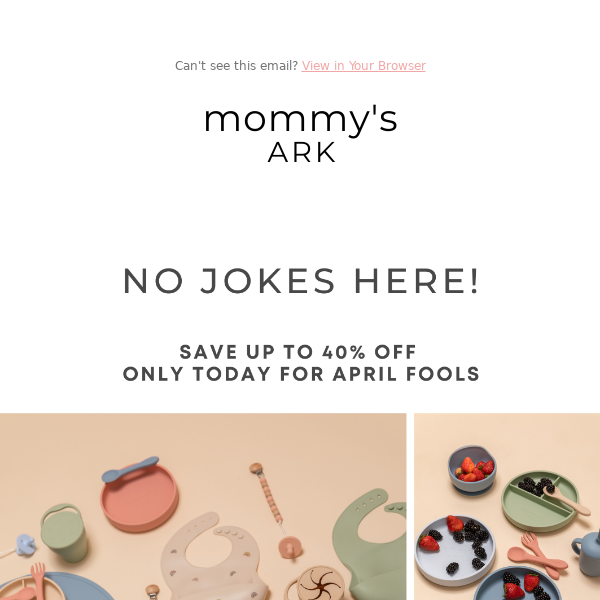April Fools Day Sale! It's Not a Prank 😅