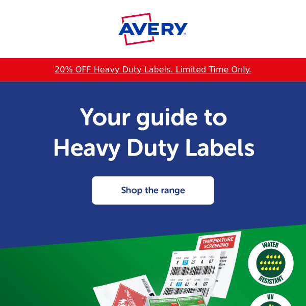 The Solution For Your Toughest Labelling Needs