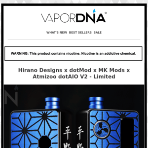 Limited Edition  dotAIO V2 --- only at VAPORDNA!