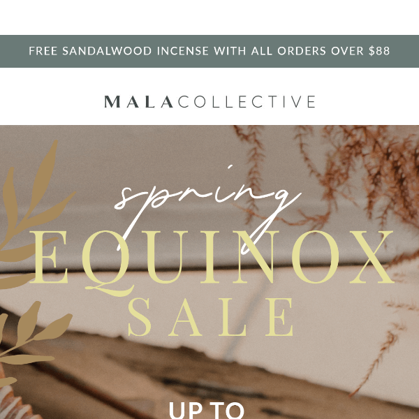 Spring Equinox Sitewide Sale is NOW LIVE ✨🌓