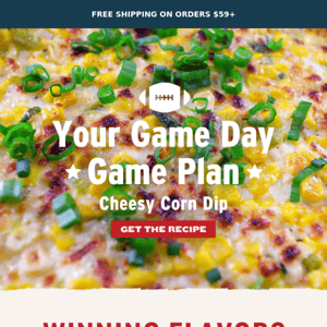 Your Game Day Game Plan is Here  🏈