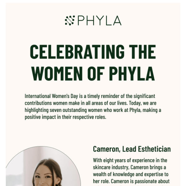 Meet the Women of Phyla