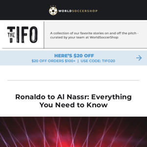 The Tifo Newsletter: Ronaldo to Al Nassr, Gareth Bale Retires, More | 1/12/23