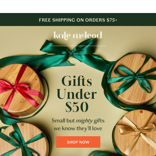 Gifts under $50