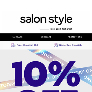 🎉 One-Day Only: Get 10% Off on All GK Hair Products at Salon Style! 💇‍♀️