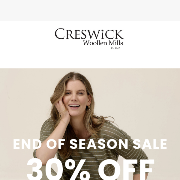 End Of Season Summer Sale | Don't Miss Out | Shop Now!