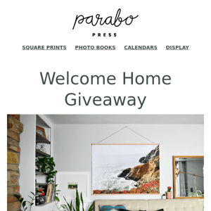 Welcome Home Giveaway