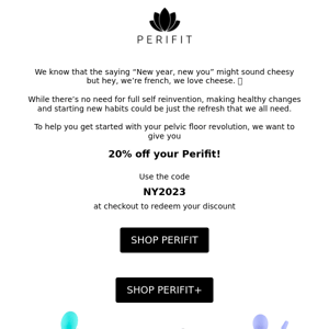 New year, new you, new discount ❤️