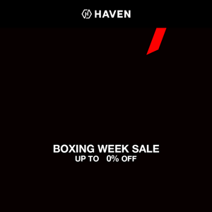 Boxing Week Sale Continues