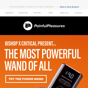 Bishop Power Wand: The Must-Have Tool for Tattoo Artists