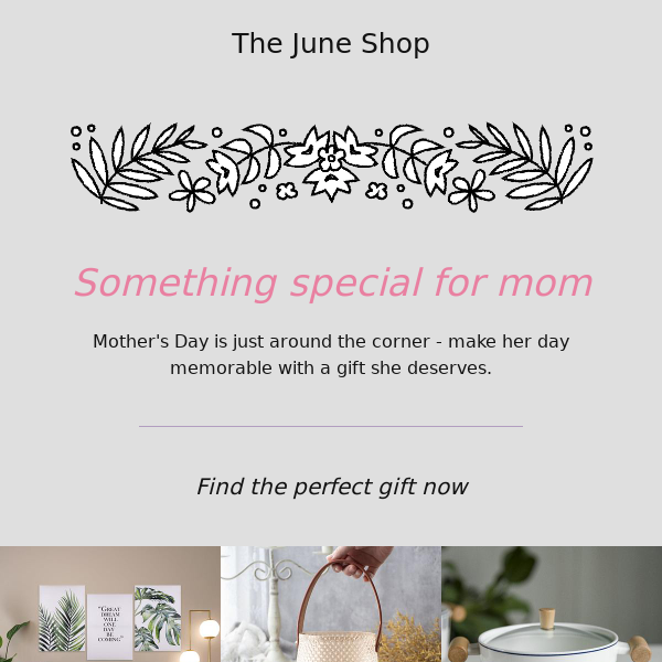 Hurry! Mother's Day is almost here 💐