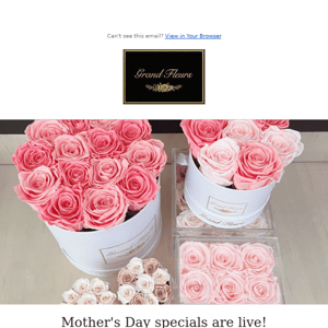 🌸Mother's Day is just around the corner!