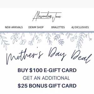 MOTHER'S DAY DEAL 💕🌷