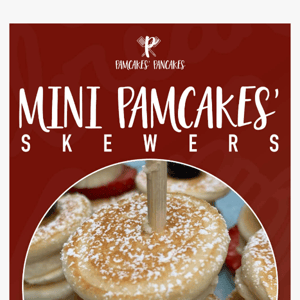 [Recipe] Mini Pamcakes’ Skewers
