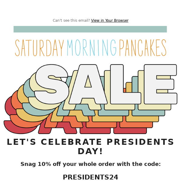Presidents Day SALE ends in a few hours!