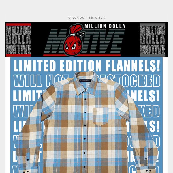 Flannel Shirts are Live! 🔥