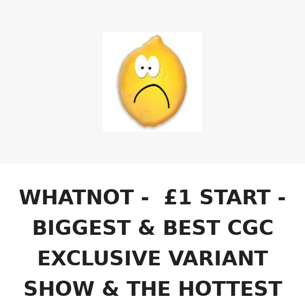 WHATNOT - £1 START - BIGGEST & BEST CGC EXCLUSIVE VARIANT SHOW & THE HOTTEST RAW EXCLUSIVES ON WHATNOT