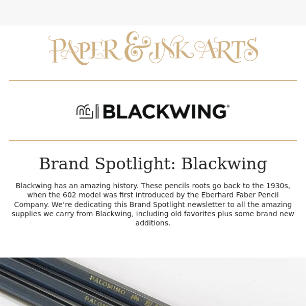 Blackwing Pencil Roll - Carry Your Blackwings in Style