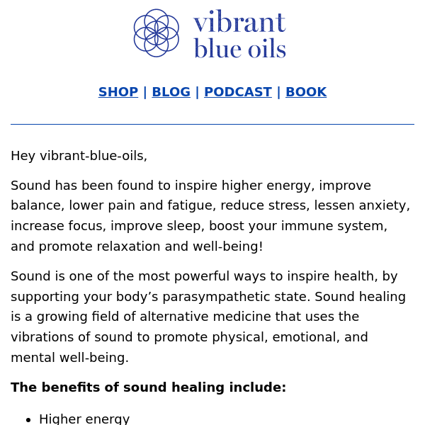 Friday Favorites: Heal with Sound