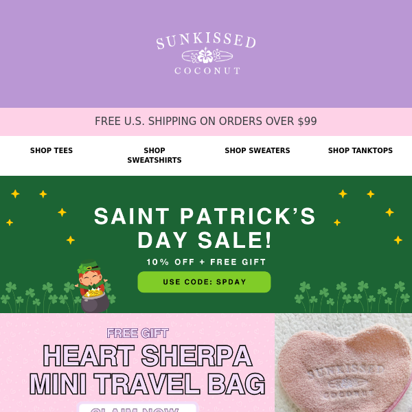 SAINT PATRICK'S DAY SALE! 😍💚