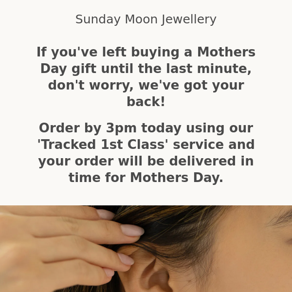 Final Call for Mothers Day Orders...