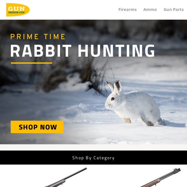 Prime Time Rabbit Hunting Is Here. Shop Now.