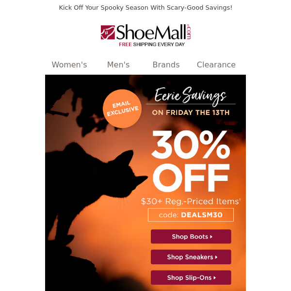 Shoemall hot sale 30 off