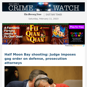 Half Moon Bay shooting: Judge imposes gag order on defense, prosecution attorneys