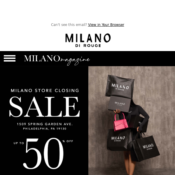 Milano Di Rouge - Shop signature sweatsuits in store and
