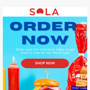 Get your hands on Sola's buns!