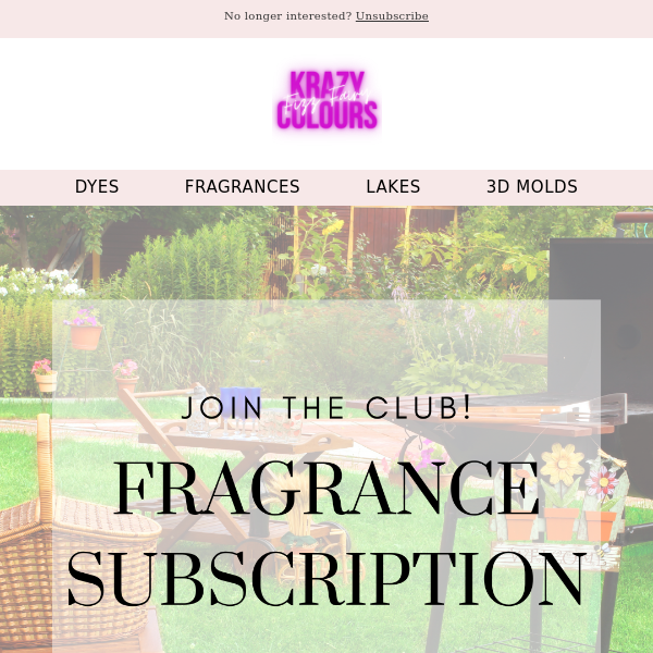 Join our Fragrance subscription! 😍