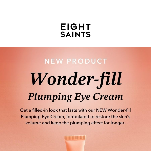 NEW! Wonder-fill Plumping Eye Cream