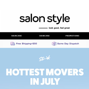 Hottest Movers in July 🔥