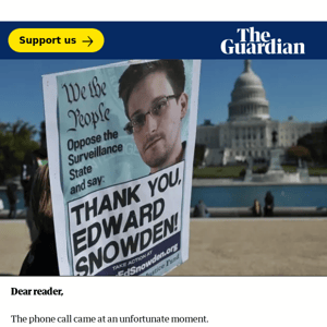Snowden and me
