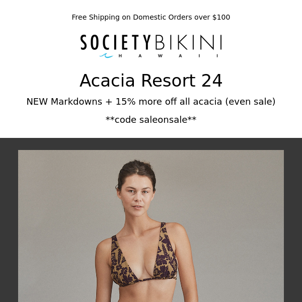 NEW ACACIA Resort 24 Markdowns 🦚