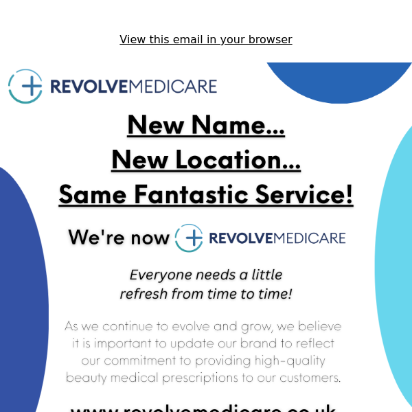 Say Hello...to Revolve Medicare